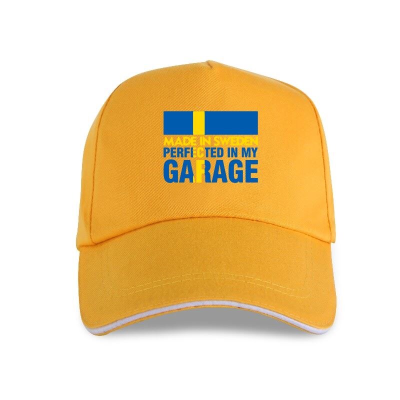 Casquette de Baseball saab, , fabriquée en suède, perfectionnée dans mon GARAGE, garage construit, pas acheté, parfait: P-Yellow