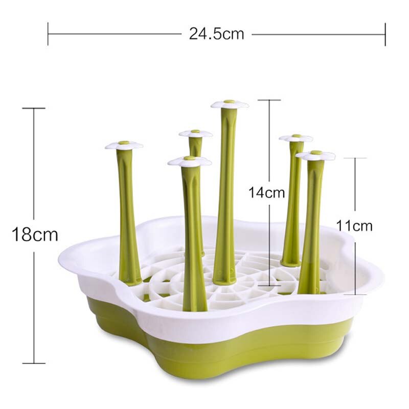 Baby Bottle Drying Rack Countertop Drying Escorredor De Mamadeira Drying Rack For Babies Bottle Drainer Dryer Cleaning Dryer