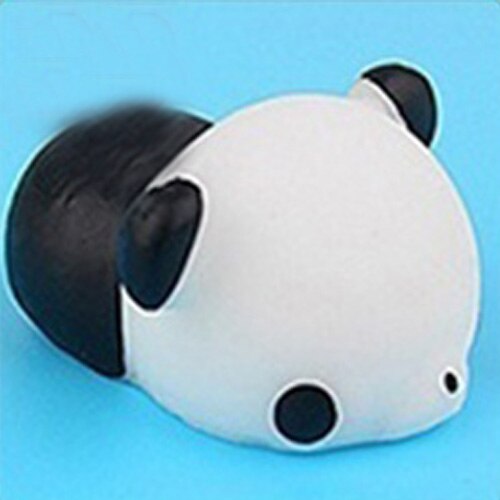 Mini Change Color Squishy Cute Cat Antistress Ball Squeeze Mochi Rising Abreact Soft Sticky Stress Relief Funny Toy: Panda