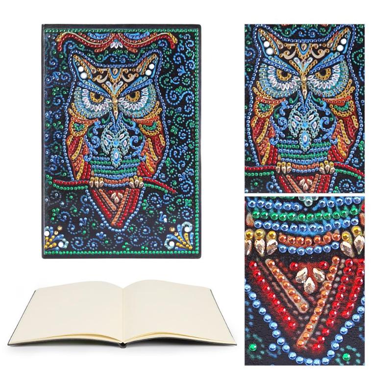 Carnet de peinture au diamant 50 Pages | Bricolage, broderie diamant, Mandala, forme spéciale, point de croix, agenda: V