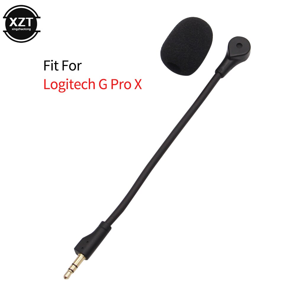 Vervanging Game Mic Boom 3.5Mm Microfoon Voor Logitech G Pro X Voor Steelseies E-Sport Game Headset Gaming hoofdtelefoon Mic