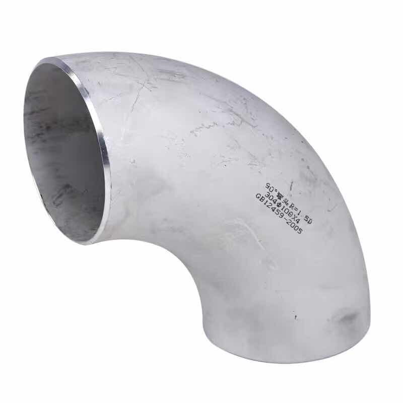 304 stainless steel pipe elbow,bend,90 degree Industrial-grade suppression Pickling,Seamless stamping elbow Pipe fittiings