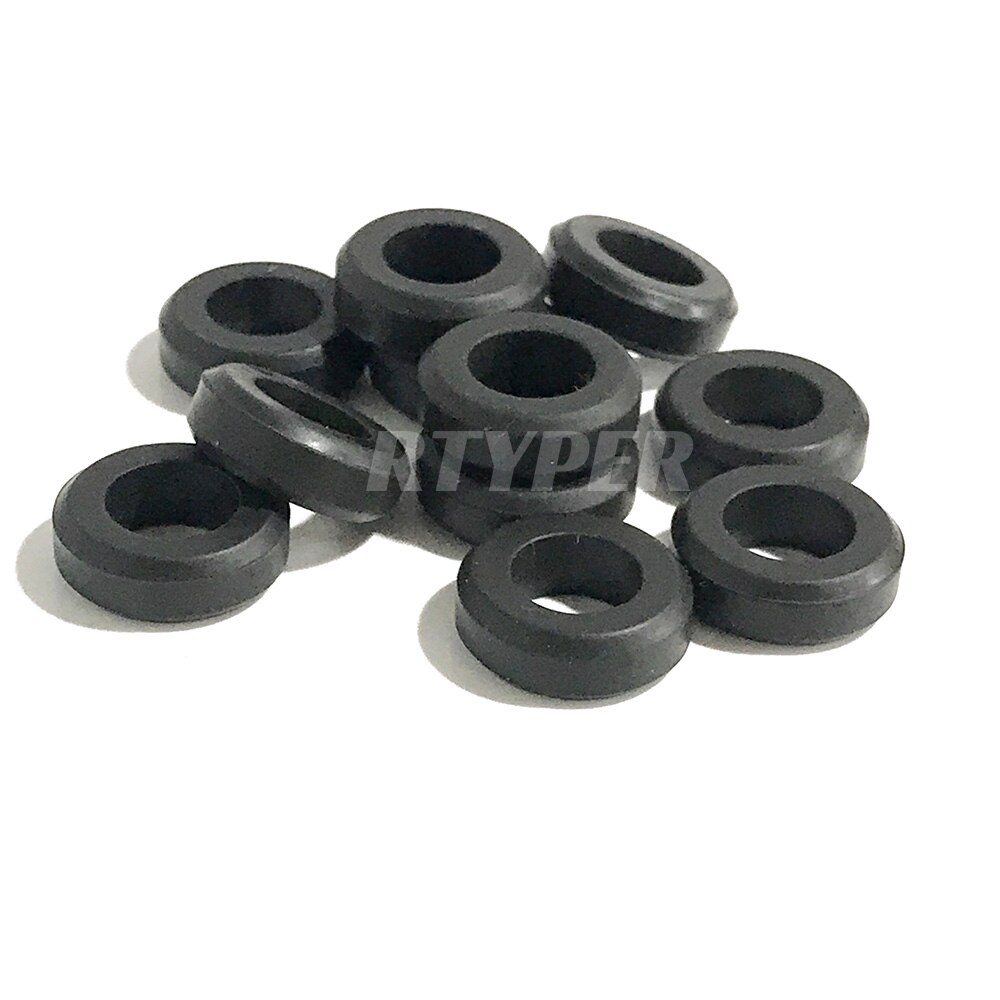 Kit de reparo de injetor de combustível, kit de vedação em borracha o ring 100 para toyota mazda fiesta suzuki mitsubishi mpi 16 *, 22002 peças 8.8*5.5mm
