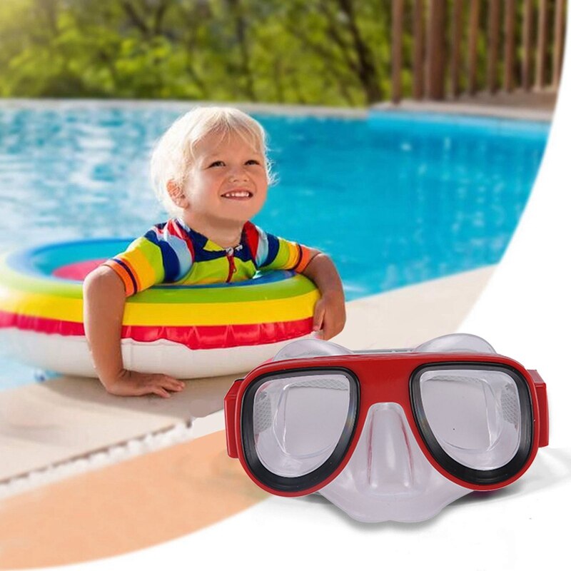 Barn svømmebriller snorkelsett junior snorkelutstyr barn silikon dykking snorkelbriller sett snorkelutstyr