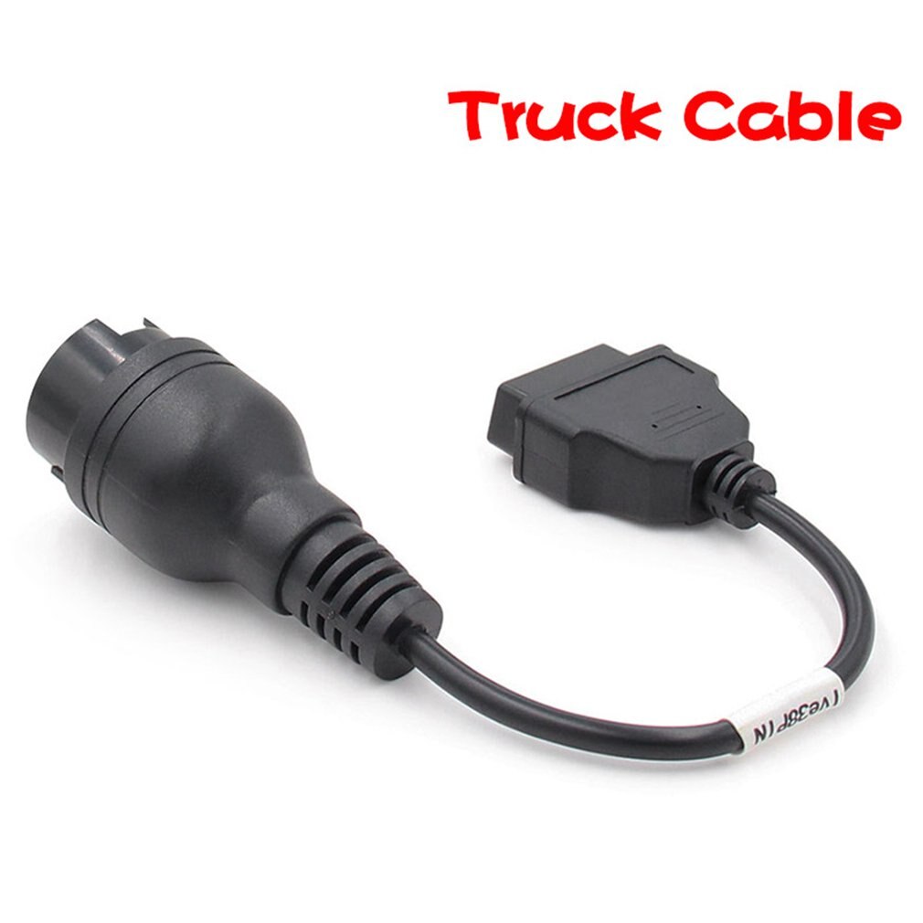 Truck Cable OBD1 to OBD2 for Iveco 38Pin Male to OBD2 16Pin Adapter Cable