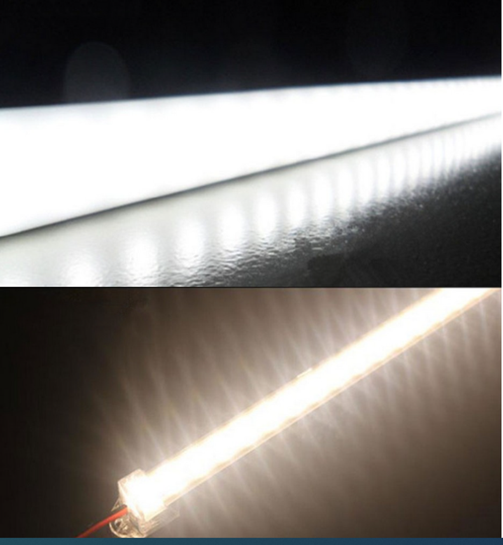 12V/24V LED Light Strip 6cm 10cm 14cm 18cm Hard Rigid Tube Bar Lamp IP65 Waterproof 5730-led bead Lights Strips For DIY