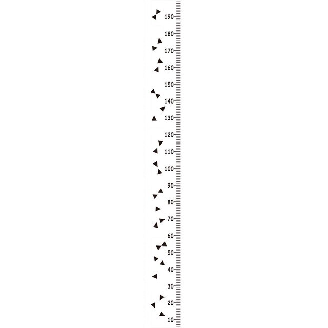 Requisiten Holz Wand Hängen Baby Höhe Messen Lineal Wand Aufkleber Baby Kind Kinder Wachstum Diagramm für Schlafzimmer Dekoration: 7