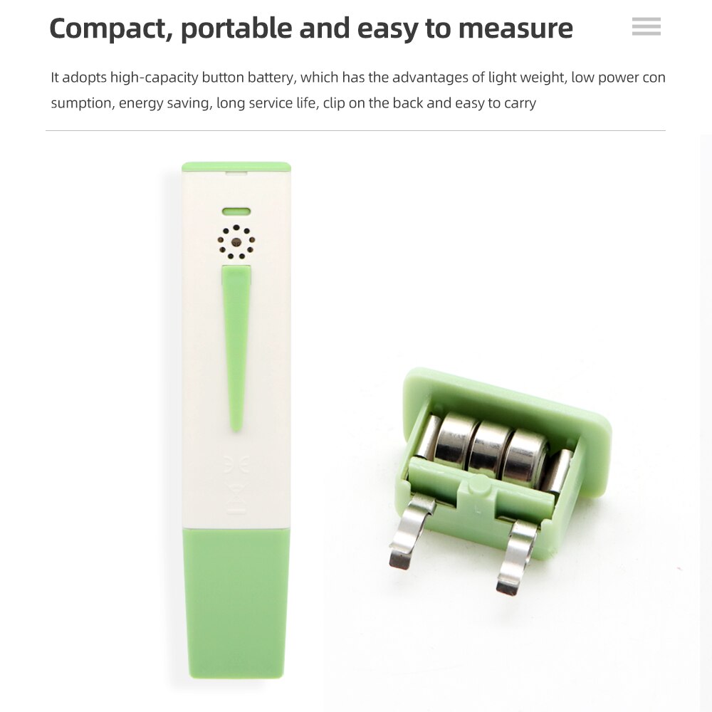 PH RH Meter With Bluetooth-Compatible 0.01pH Digital Water Testing High Precision BT Temp PH Online Monitor Measurement Tool