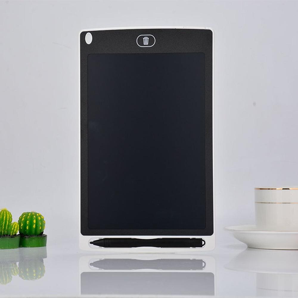 Graphic Tablet Electronic Drawing Tablet Smart Lcd Writing Tablet Erasable Drawing Board 8.5 Inch with Handwriting Pen: white
