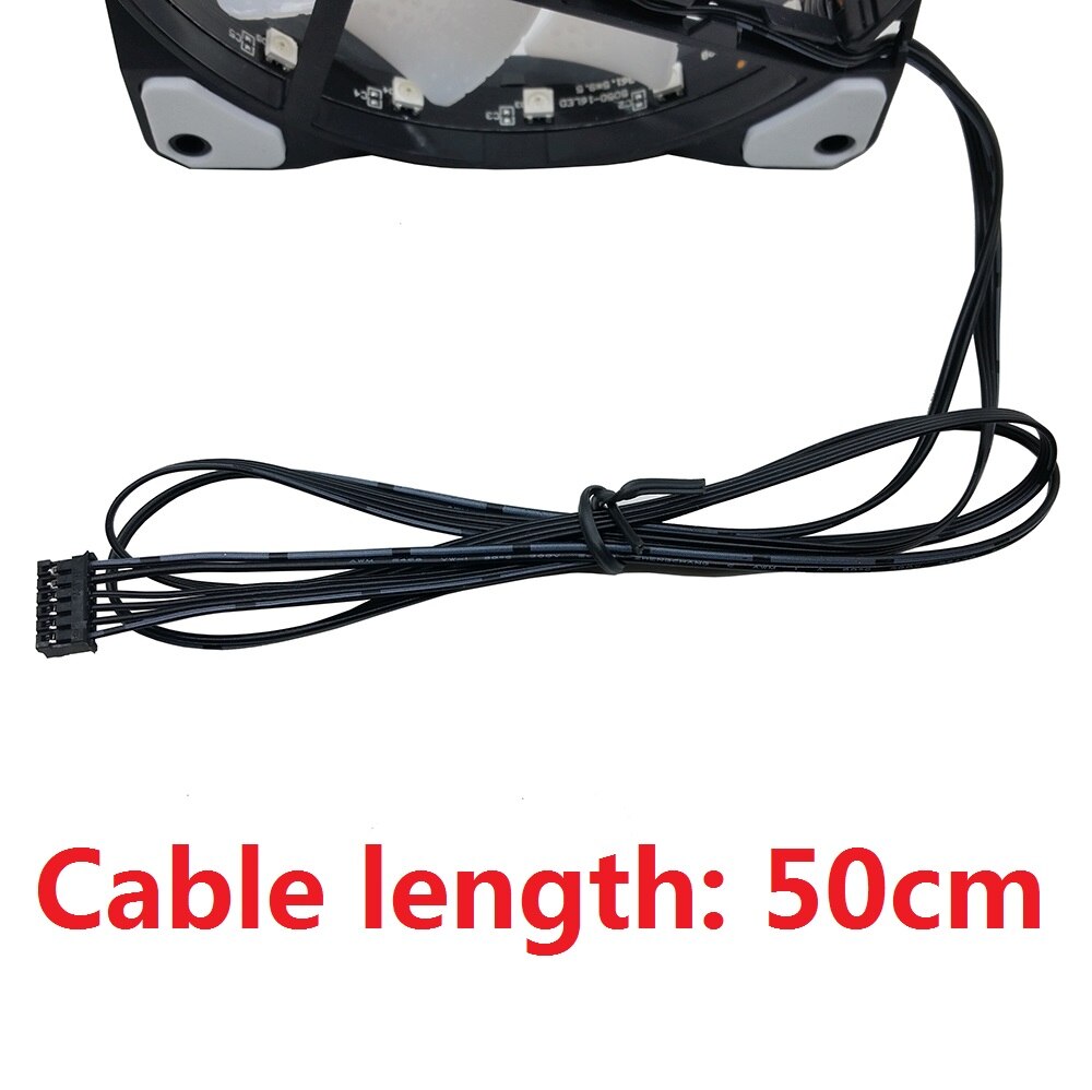 Rgb Fan 120 Mm Set Aangepast 15LED Pc Fan Controller Cooler 12 Cm Computer Game Case Pc Koelventilator Rustige remote Fan Sync Led Hub