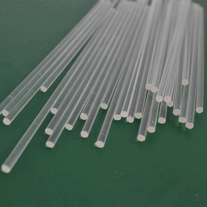 Varillas acrílicas transparentes, palitos de plástico PMMA, para decoración del hogar, Hotel, pastel, piruleta, barra de caramelo, diámetro 3/4/5/6/7/8/10/12mm