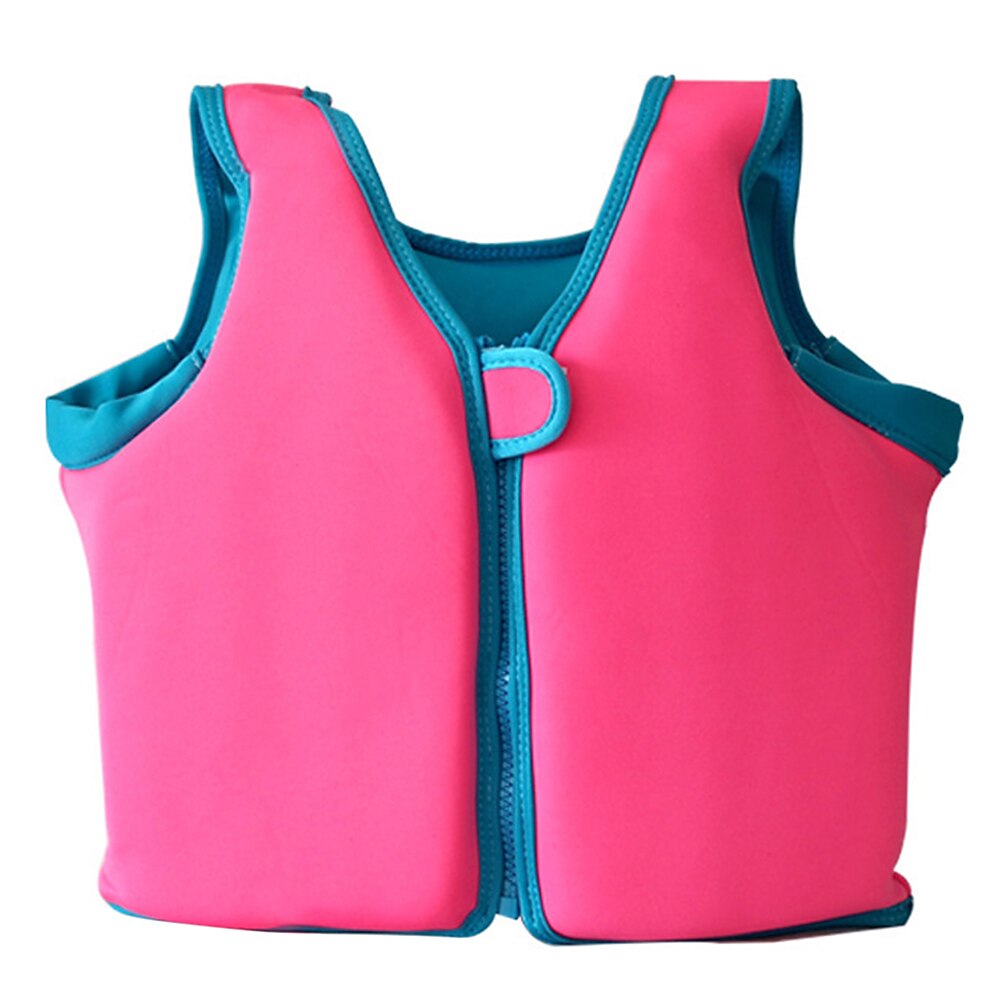 1pc enfants natation formation flottaison gilet de sauvetage veste natation canotage plage en plein air survie aide sécurité veste pour enfant: Rose / M