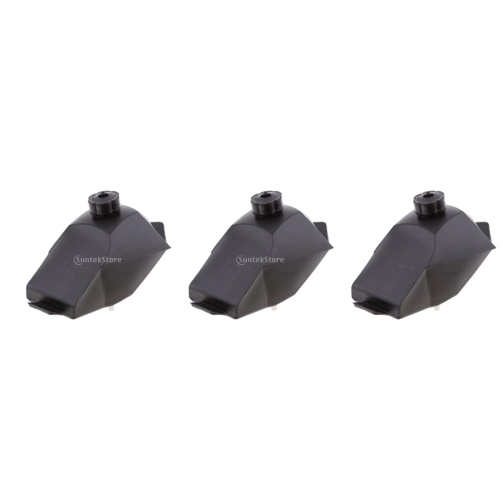 3pc Gas Fuel Tank for 43/47/49cc ATV Gokart Mini Quad Dirt Bike ATV Black