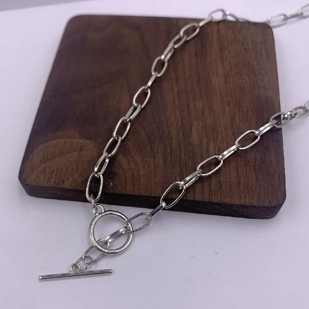Hiphop Rvs Beer Hanger Ketting Charm Choker Kettingen Voor Vrouwen Sieraden Gratis