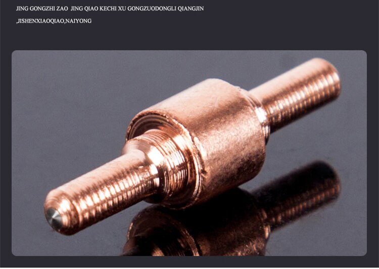 Pt31 lg40 lucht plasma snijbrander ferramenta consuma rechte machinetoorts voor lgk 40 snij 50 verbruiksartikelen standaard rood koper 40 stuks