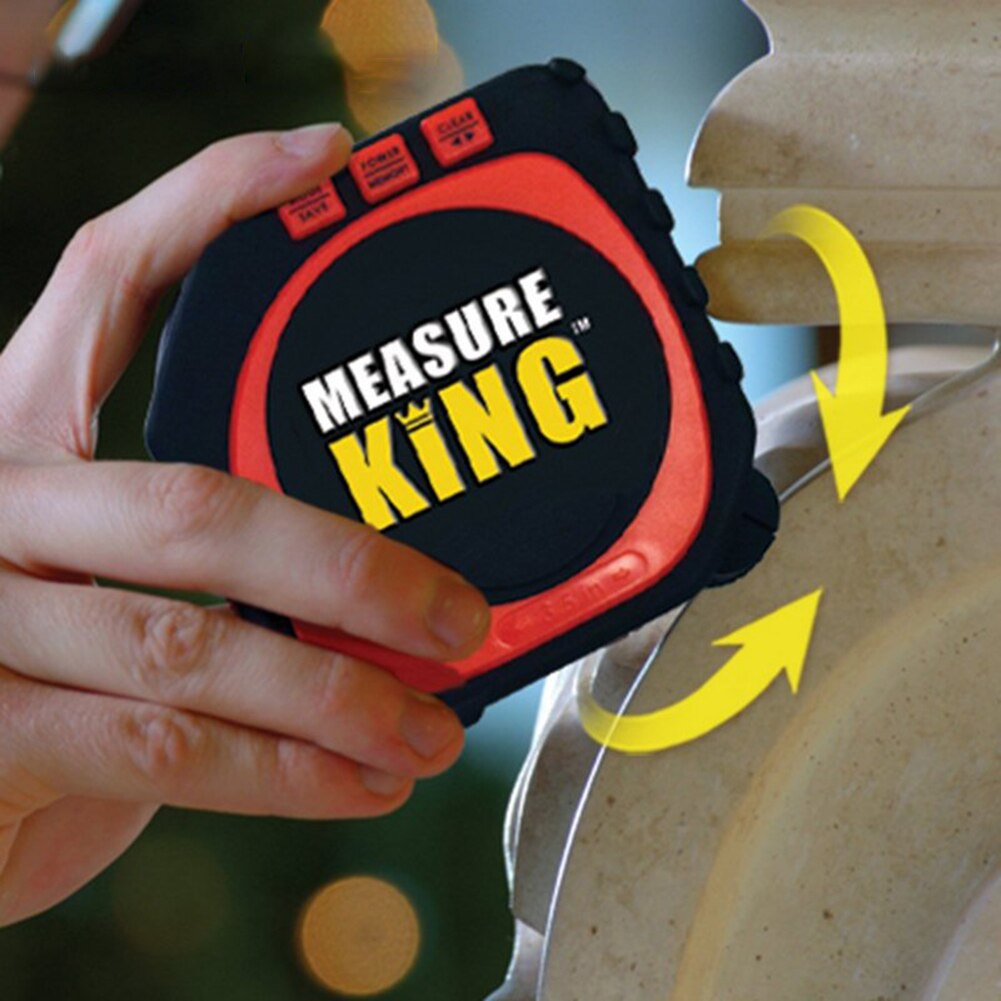 3 in 1 Electrical Precise Digital Display String Sonic Measure Tape Ruler Measurement Tool