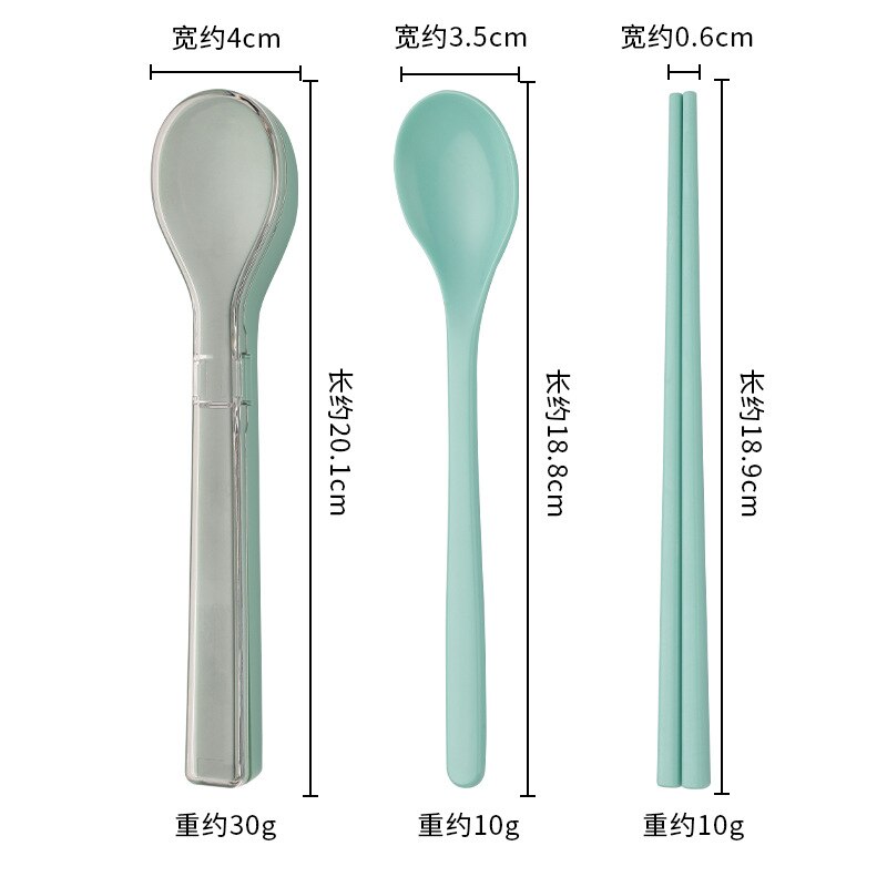 304 Stainless Steel Chopsticks Spoon Set Cutlery Set Flatware Set Tableware Soup Spoon Portable Cultery With Box