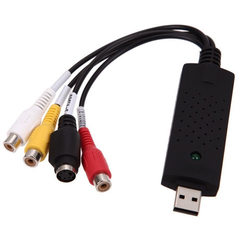 Usb 2.0 Naar Rca Hd Video Capture Card Audio Video Signaal Capturer Surveillance Video Capture Stick Capture Card Adapter