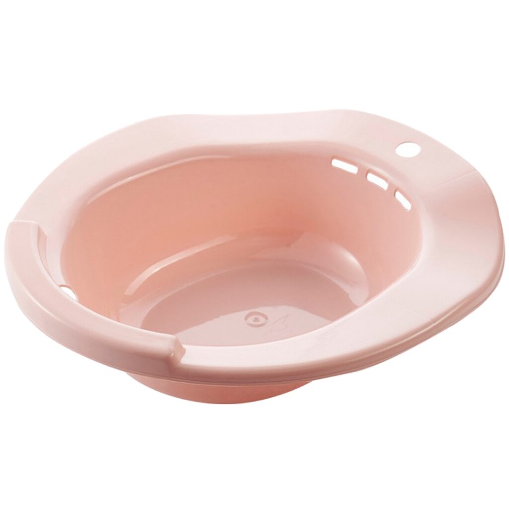 Sitz Bath Over-The-Toilet Perineal Soaking Bath, for Hemorrhoidal Relief, for Pregnant Women: Pink