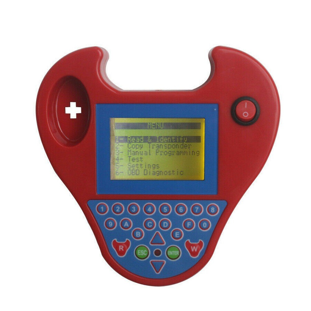 Automatic key programmer Mini Zed Bull transponder clone programmer pocket type no token limit ZED-BULL: Red
