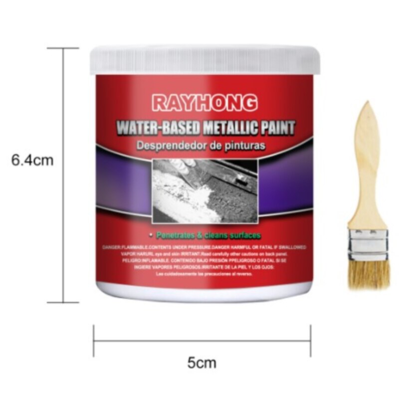 100ML Rust Converter Water-Based for Car Anti-Rust Chassis Primer Iron Metal Surface Clean Repair Protect Rust Remover Deruster: 2 pcs