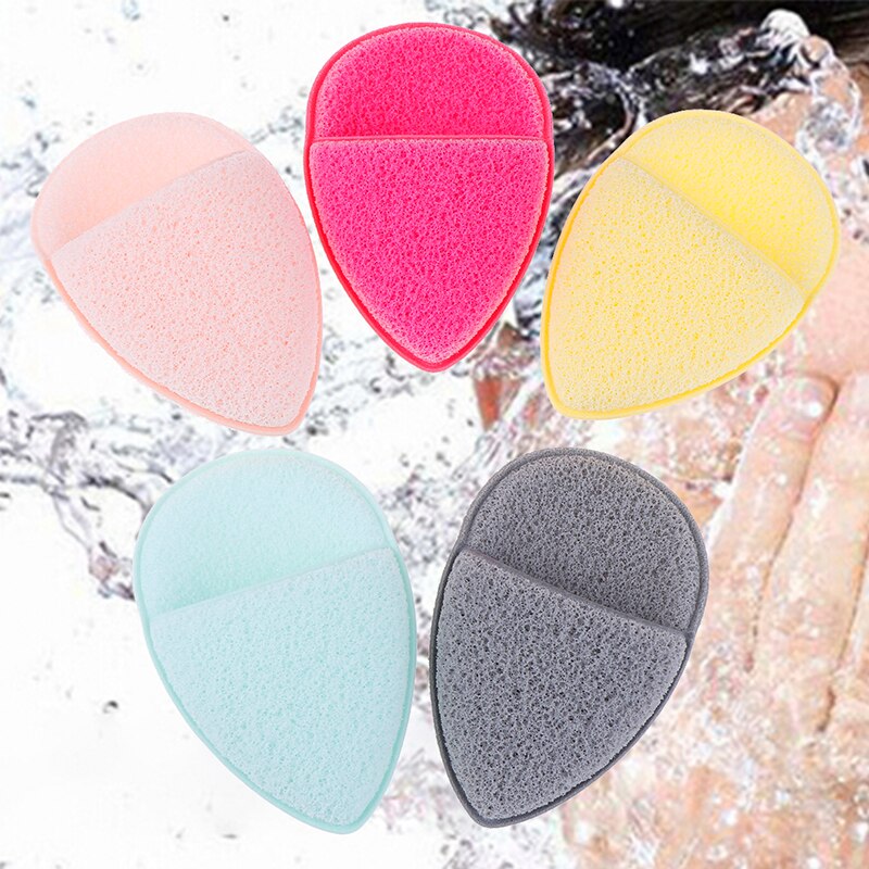 Natuurlijke Konjac Spons Cosmetische Puff Gezicht Wassen Flutter Spons Water Shaped Puff Gezichtsreiniger Gereedschap