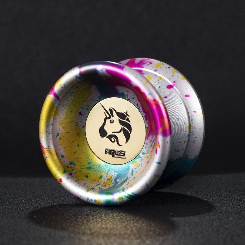 Yoyo Magic Yoyo Metal Yoyo With 10 Ball Bearing Alloy Aluminum High Speed Unresponsive Yo Yo Classic Toys For Kids: Orange