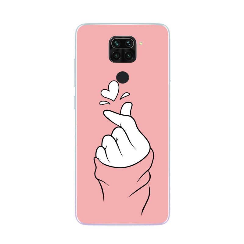 Per Coque Xiaomi Redmi Note 9 custodia 6.53 morbido silicone TPU Cover posteriore carina per Xiaomi Redmi Note 9 Note9 custodia Fundas Etui: 150