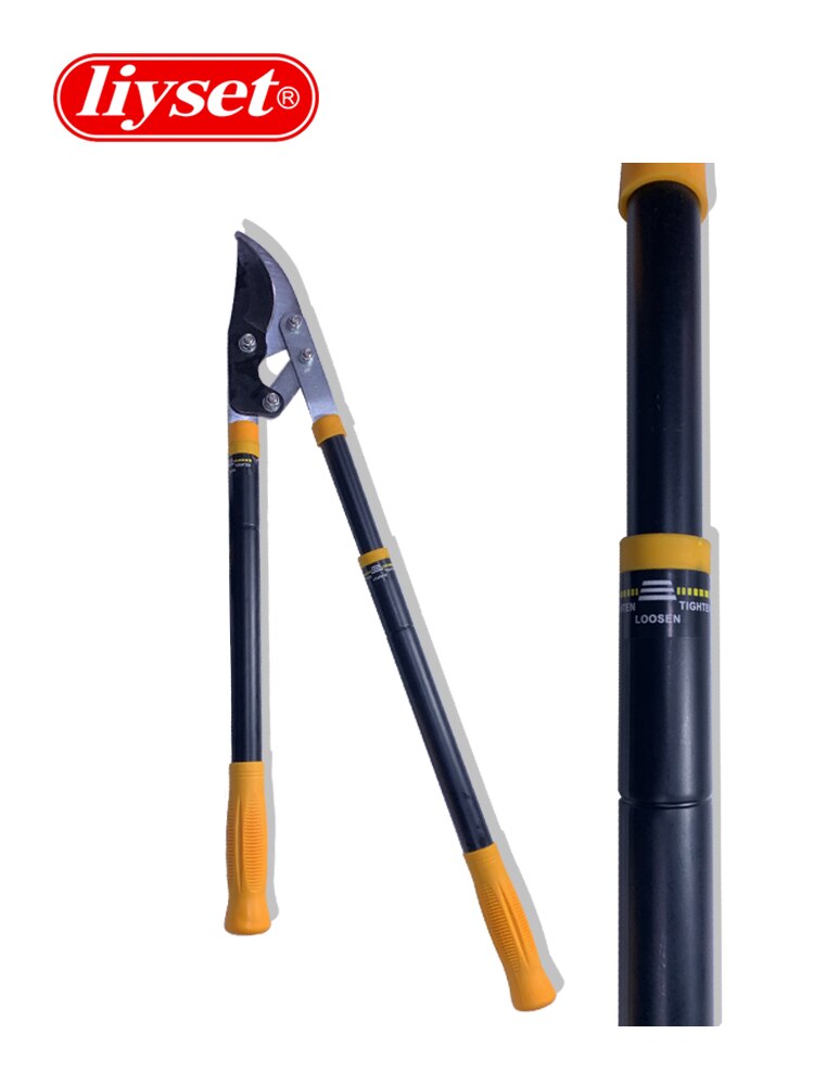 Liyset tijeras de podar, tijeras de jardinería Reach, herramienta de podar, tijeras de árbol para herramientas de jardín, picadora, podadora