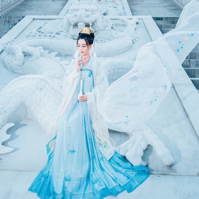 Costumi di Danza Popolare cinese Intrattenimento Musiche E Canzoni Del Vestito Leggiadramente Del Vestito Del Ricamo Tradizionale Cinese Intrattenimento Musiche E Canzoni costume di Ballo Danza Classica costume SL1258