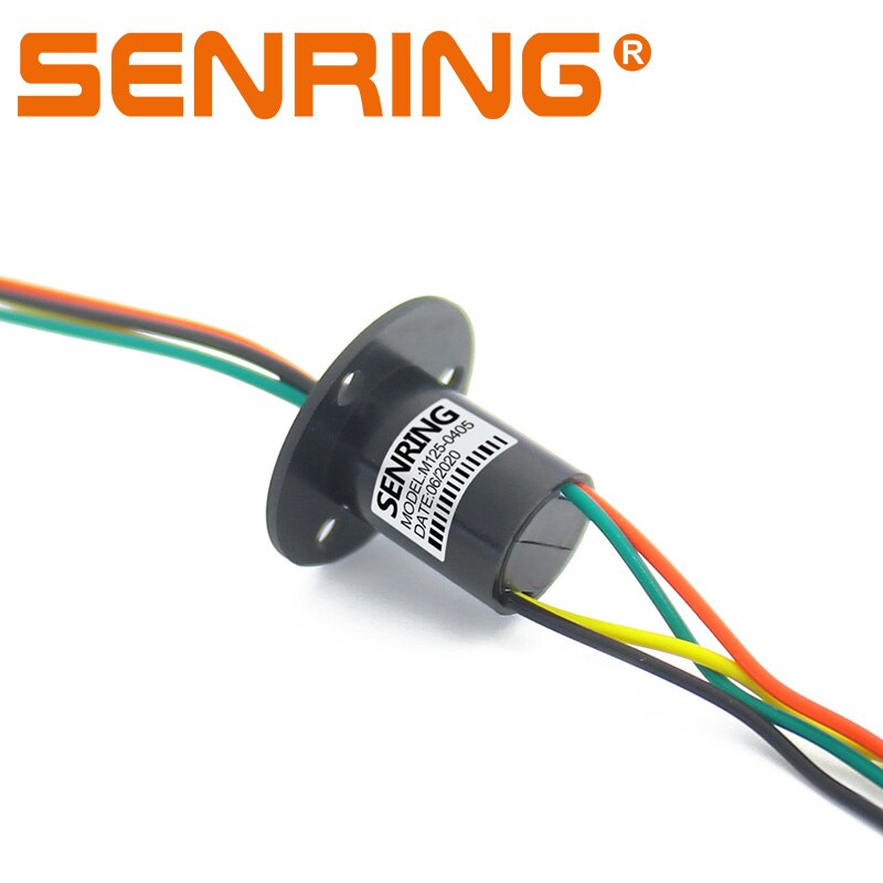 Mały prąd 5A każdy 4 przewody używane generator prądu wiatrowego, pierścień ślizgowy turbiny wiatrowej