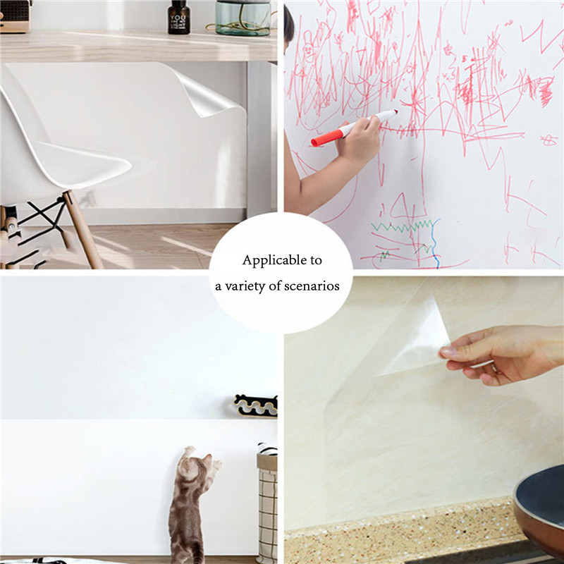 Película de protección estática transparente de 2 /10M, pintura de látex, protección de pared, película transparente antisuciedad