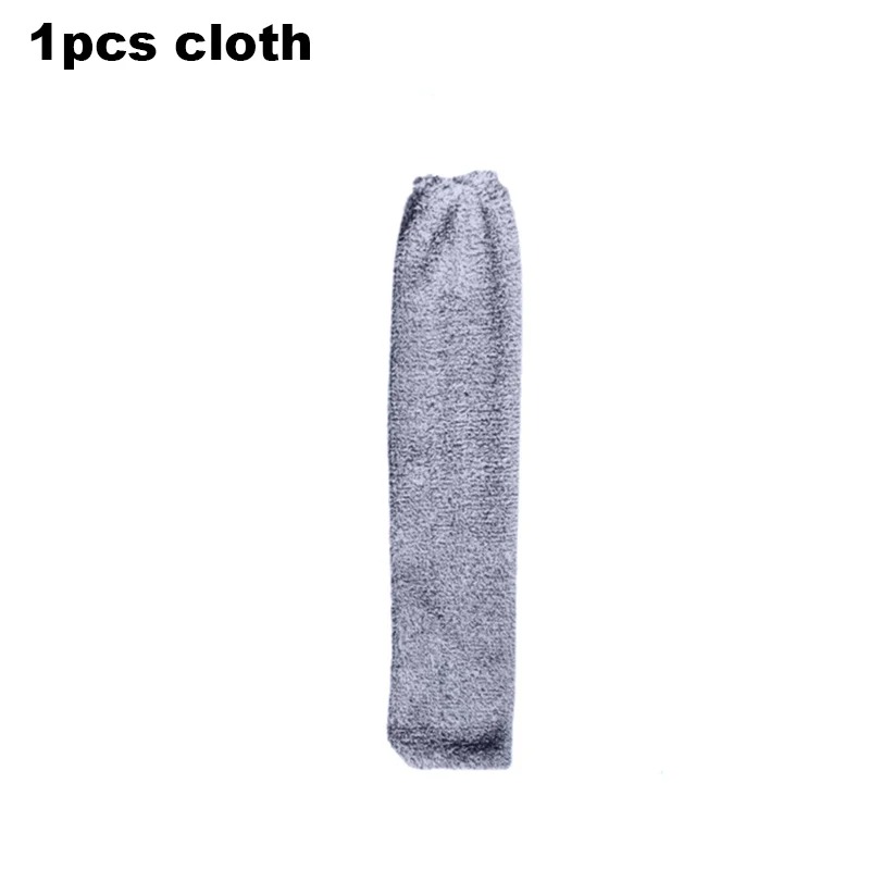 UNTIOR-fregonas para polvo de mango largo, fregonas para limpieza de suelo y techo, limpiador de polvo para fondo de cama, cepillo para quitar el polvo del sofá, herramienta de limpieza del hogar: Rojo