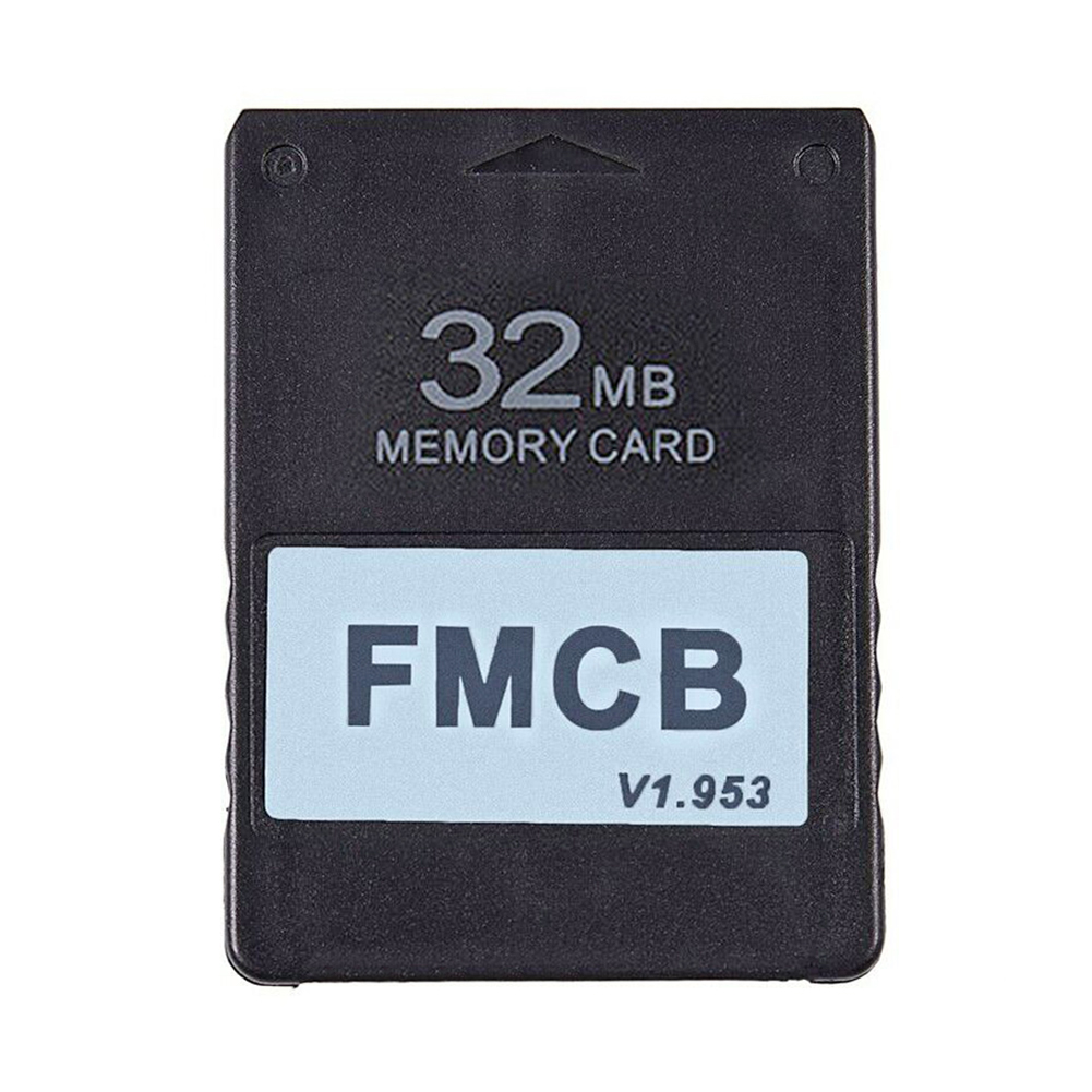 FMCB v1.953 Card Memory Card for PS2 PS 2 Free McBoot Card 8MB 16MB 32MB 64MB OPL MC Boot Program Card: 32MB