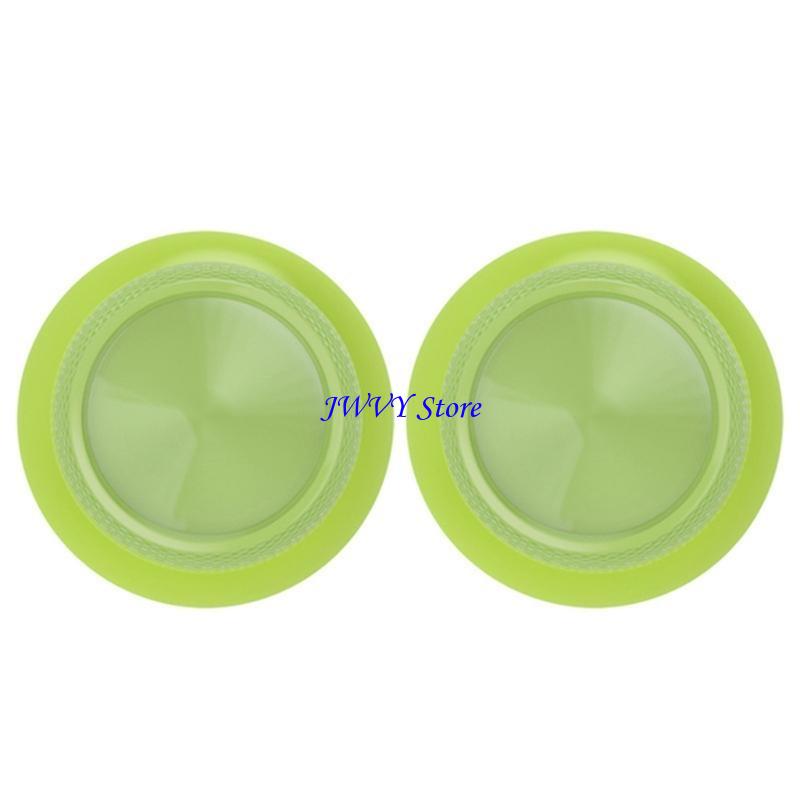 573a 2pcs tappi per bilancieri multicolore per controller x s bastoncini pollice analogici originali.: Giallo