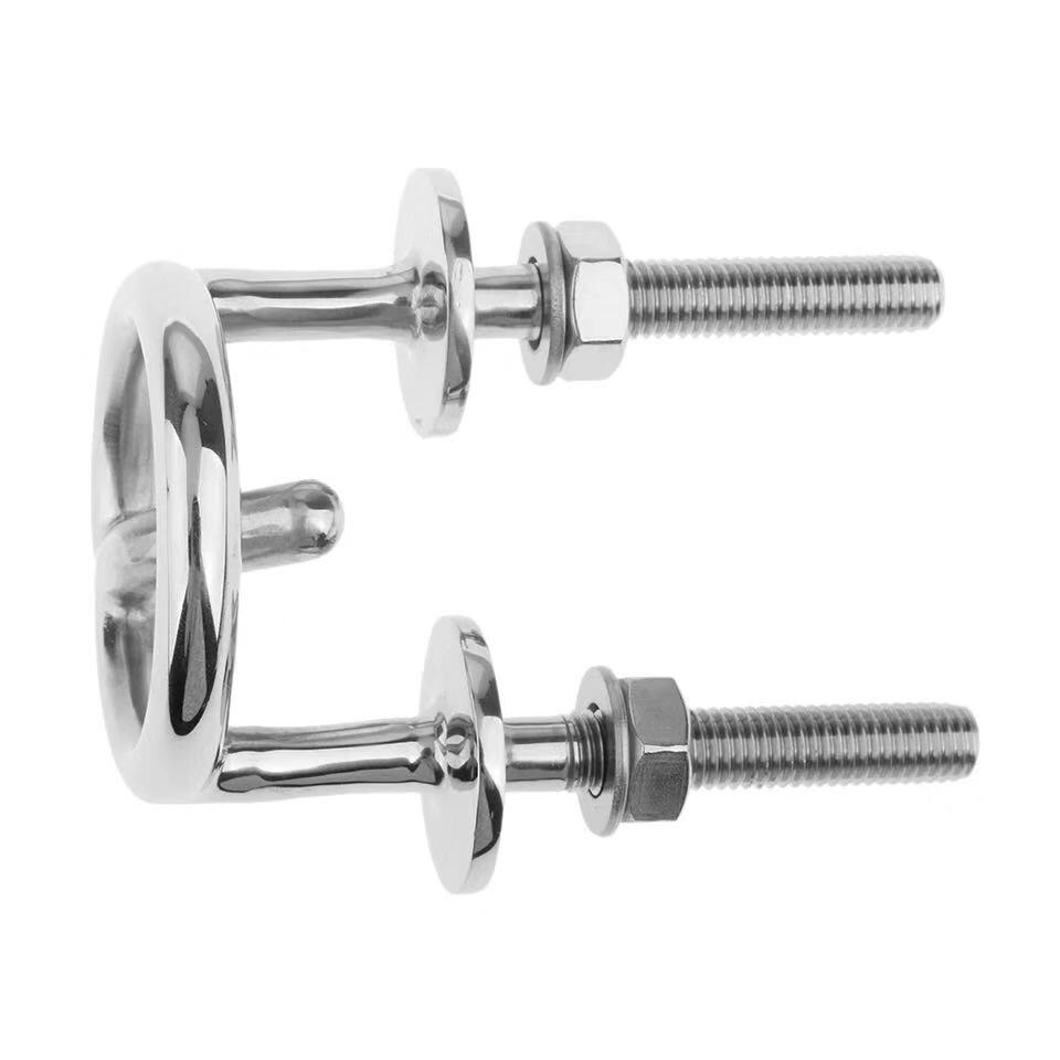 Boot Marine Spiegel Mount Water Ski Trekhaak 2-1/2 'Ring 316 Rvs