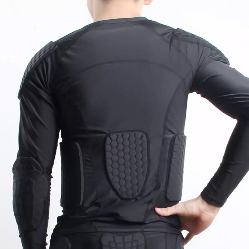 Basketball Rugby Football Goalkeeper Wear Training Riding Breathable Anti-collision Wear Long Sleeve Protective Gear Equipment