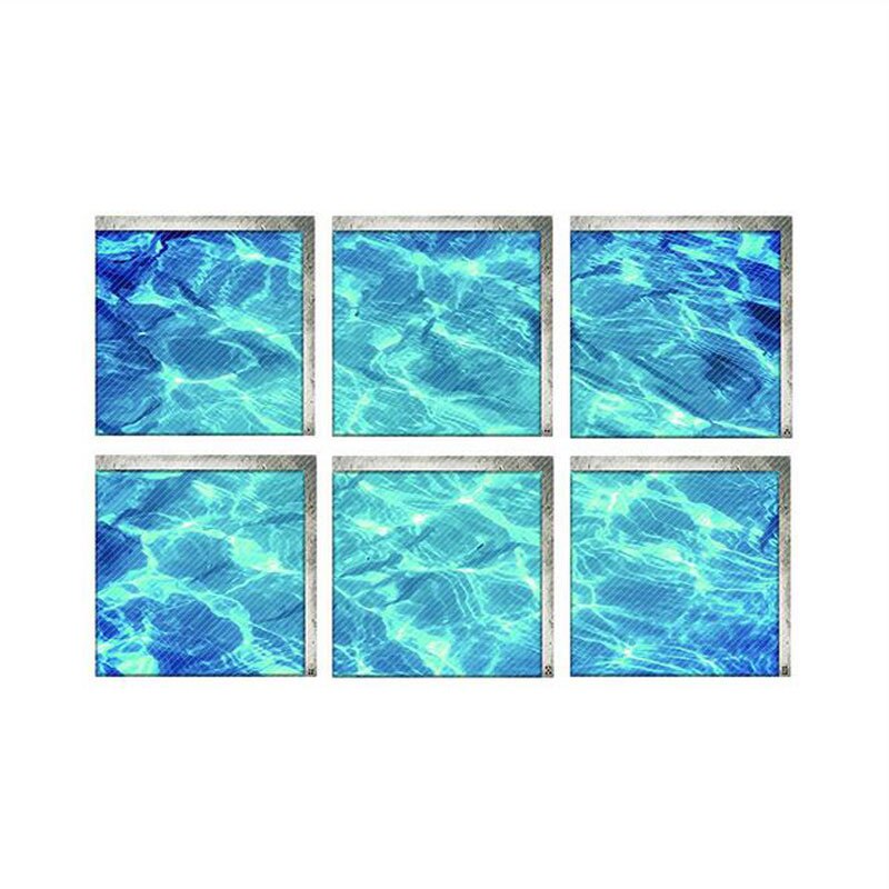 Anti Slip 3D Bathtub Stickers Waterproof Self-adhesive Tub Decals Ocean Bath Mats Bathroom For Kids Bath Mats Bathroom Decor