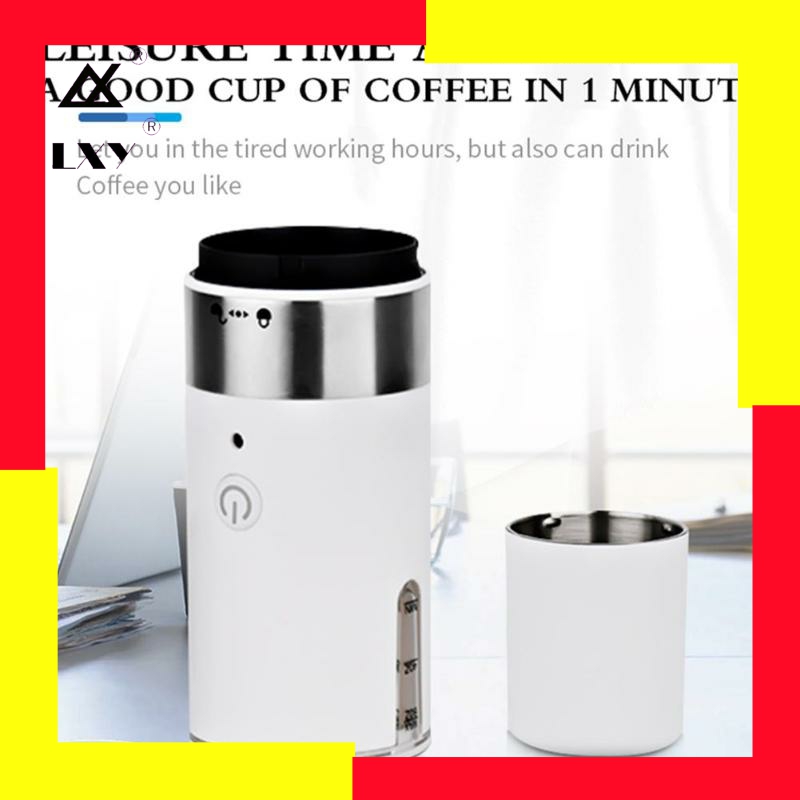 Bärbar usb elektrisk kaffebryggare automatisk kaffemaskin inbyggd filterkopp för hemresor snabb dropp kaffe usb laddning