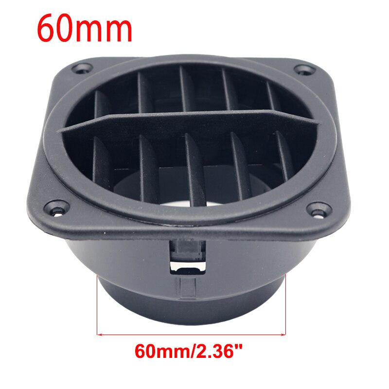 75/60/42mm bil ventilationsudløb flad dieselvarmer luftvarmerkanal til webasto eberspacher diesel parkeringsvarmer: 60mm
