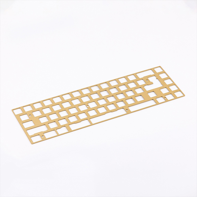 KBD 67 Teclado mecánico de 68 teclas Placa de posicionamiento de policarbonato de aluminio y latón 68 Compatible Tada68 KBD65 PCB TOFU65