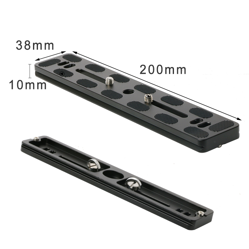 Dslr Camera Plate Tripod Plate Quick Release Adapter Base Plate Camera Mount Plate for Dslr Camera Arca Swiss Ball Head Tripod: PU200