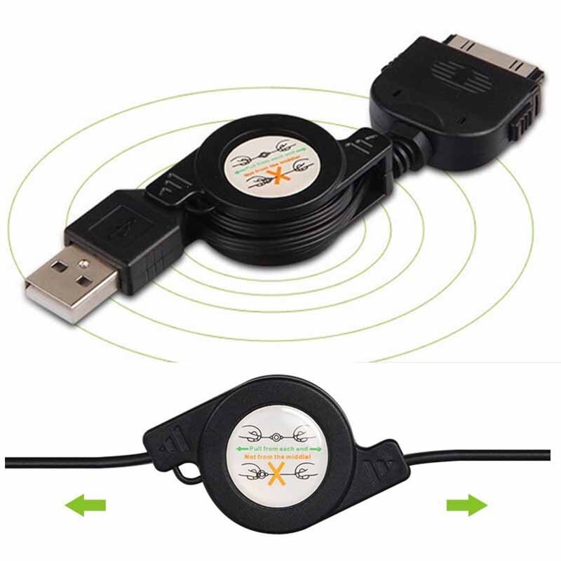Retractable USB Data Sync&amp;Charger Cable cord for phone tablelet android iphone smartphone