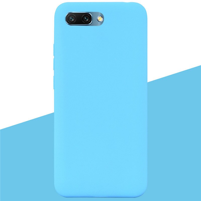 Capa de silicone para col honor 10, capa 5.84 fina, macia, tpu, proteção traseira para col honor 10 col l29: 5 Sky Blue