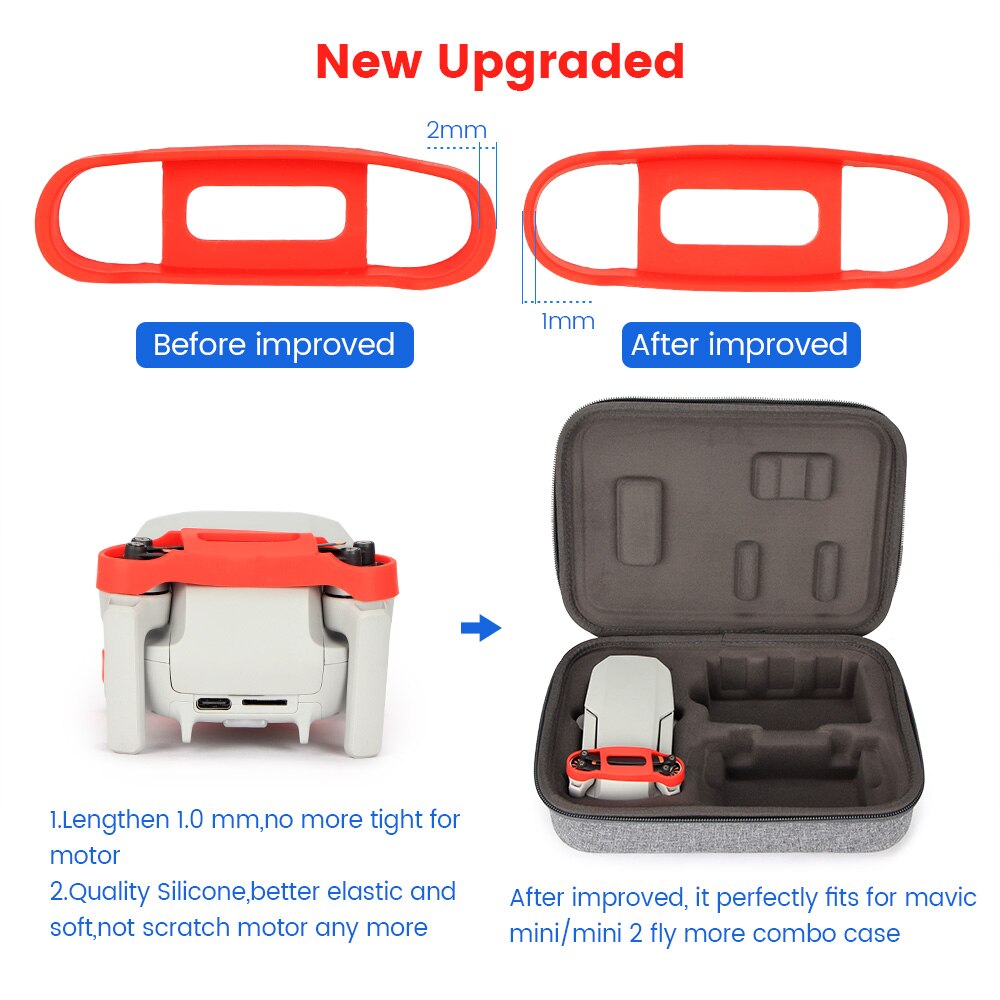 Opbergtas Voor Dji Mini 2 Handheld Draagbare Draagtas Met Propeller Houder Voor Dji Mavic Mini 2 Drone Accessoires