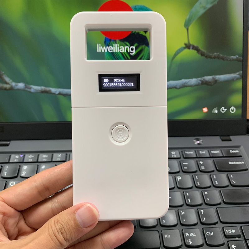 Fdx-b dyr kæledyr id læser chip transponder usb rfid håndholdt mikrochip scanner til hund katte hest  l29k