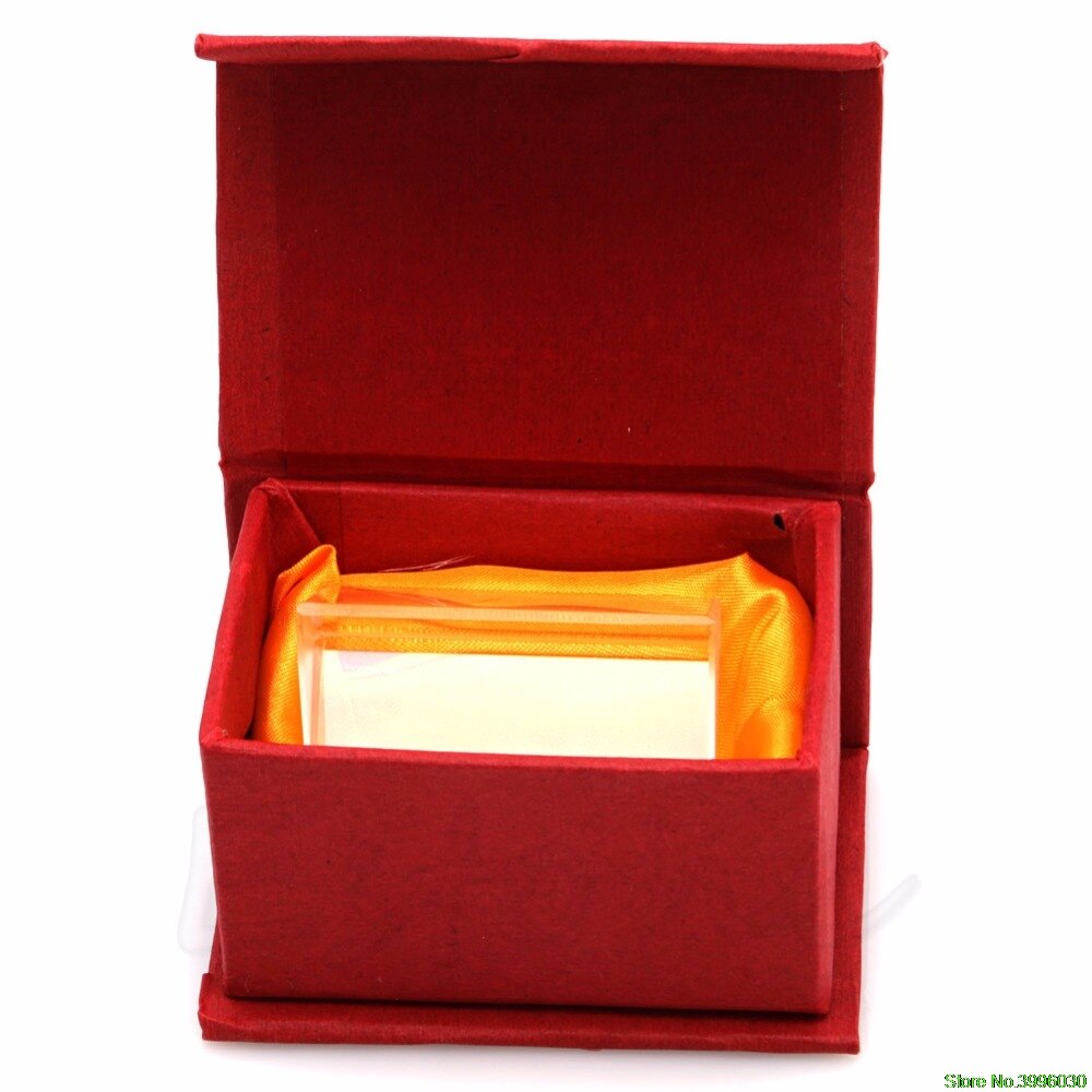 5cm Triangular Prism Teaching Optical Glass Triple Physics Light Spectrum