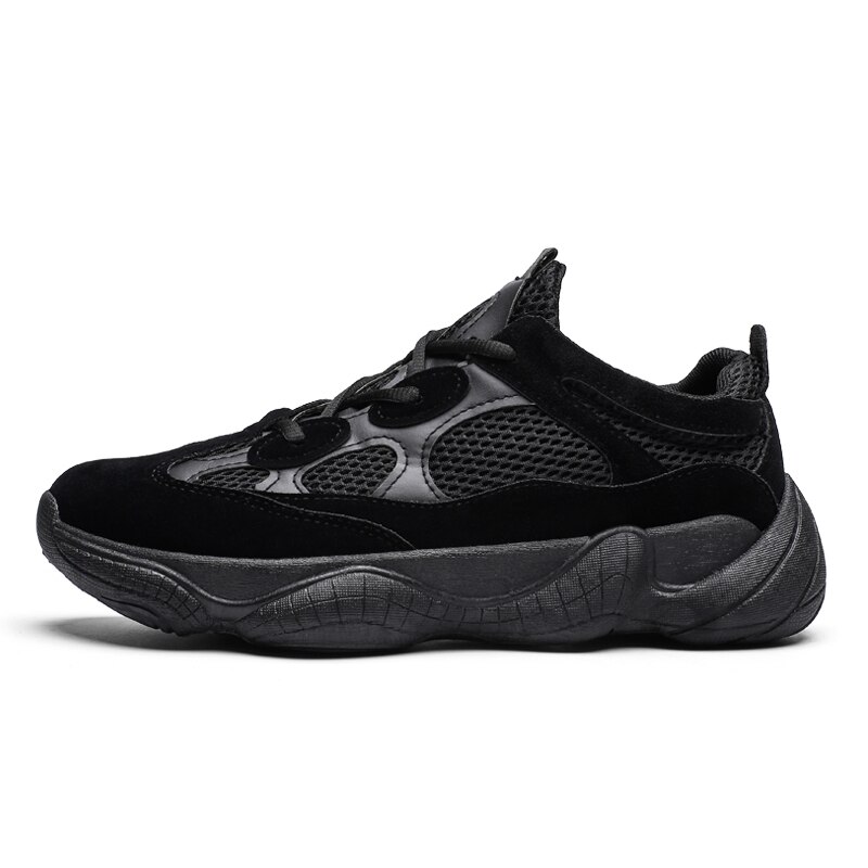 Chaussures hommes papa chaussures baskets 500 baskets tenis chaussures og chaussures Explosion chaussures Joint chaussures à semelle épaisse zapatillas hombre: black Y500 / 8