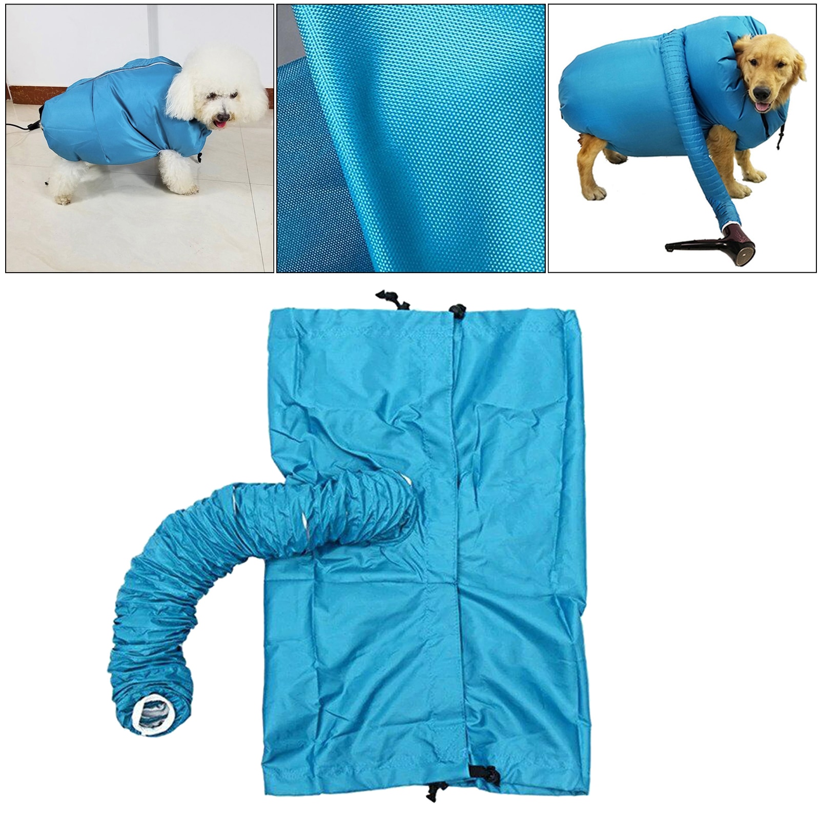 3 Size Dog Dryer Puff And Fluff Hair Dryer Small Hair Dryer Pet Dryer Clothes Cat Dog Blower Pet Drying Bag