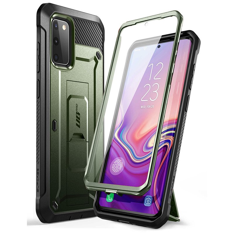 SUPCASE For Samsung Galaxy S20 FE Case Release) UB Pro Full-Body Holster Cover WITH Built-in Screen Protector &amp; Kickstand: Guldan